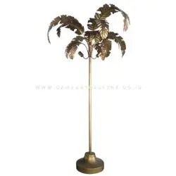 Lampu Standing Kuningan Unik